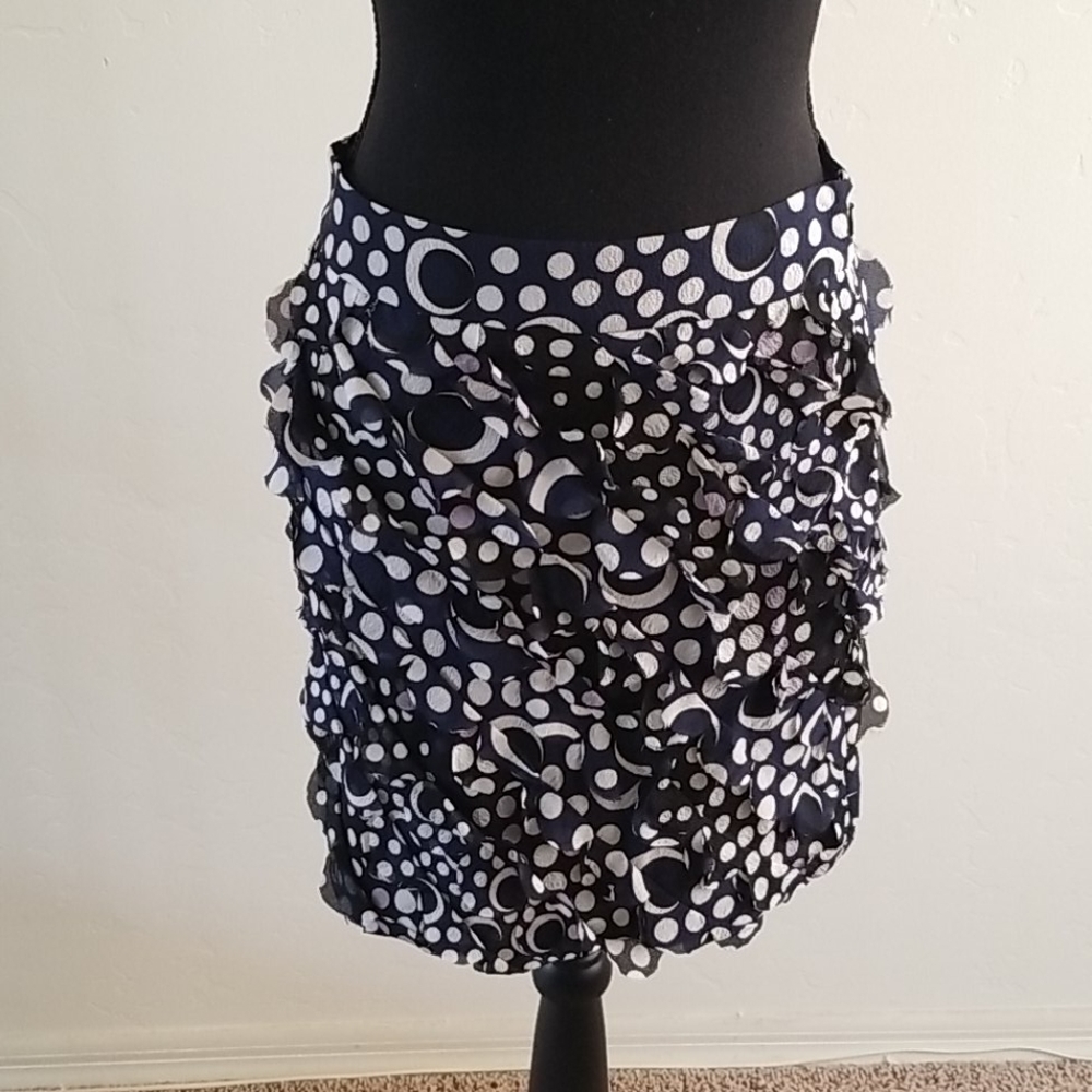DVF Silk Mini Skirt